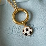 Soccer Ball Necklace Charm